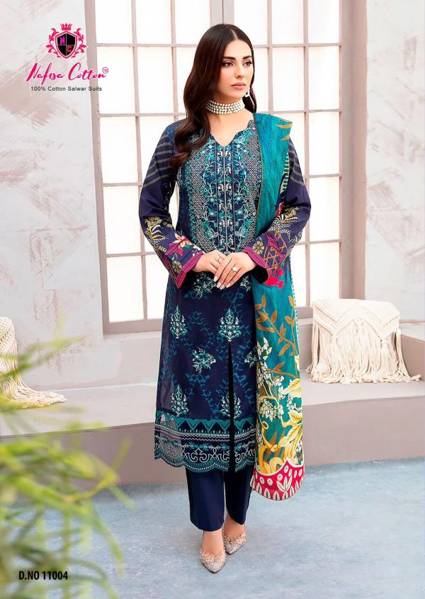 Nafisa Safina Vol-11 – Karachi Dress Material